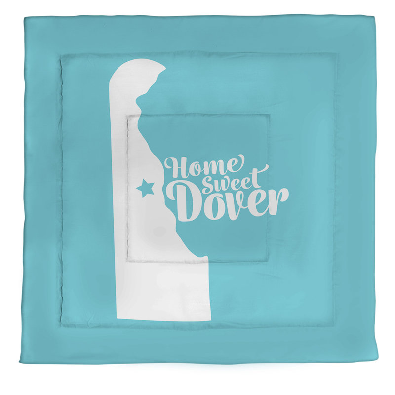 Delaware Polyester Comforter, Twin Comforter, Teal
