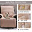 Housse en velours pour fauteuil inclinable et réversible en velours