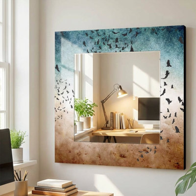 Solid Wood Mirror