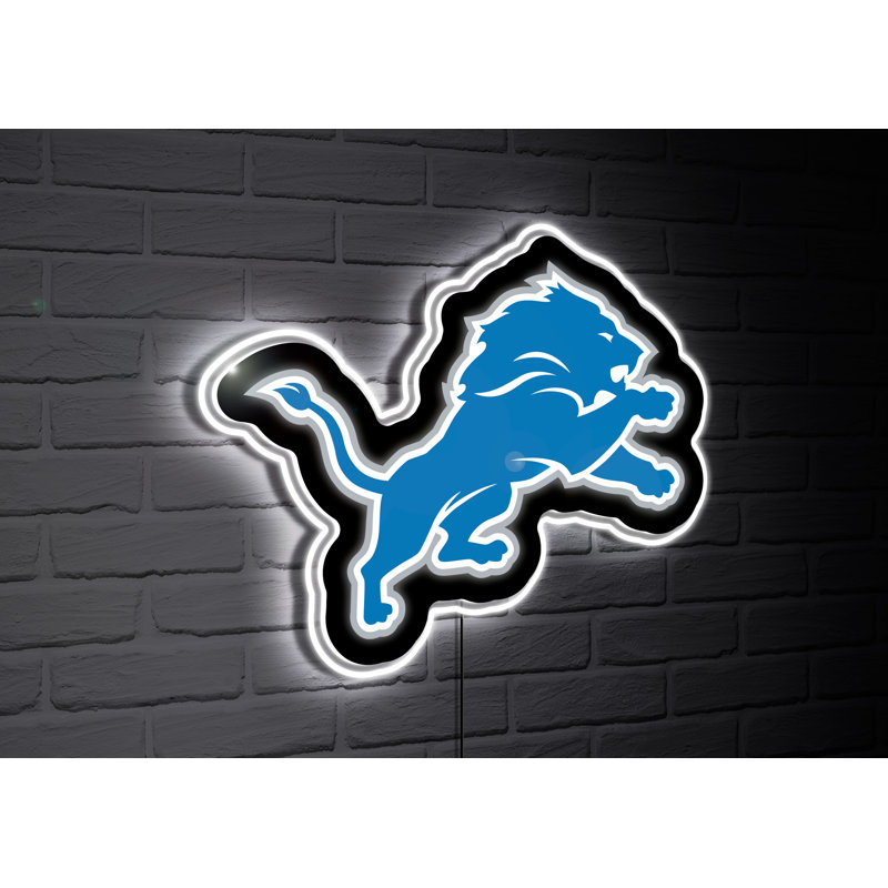 Enseigne murale NFL Team, Detroit Lions Team