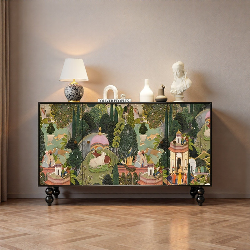 French Retro Minimalist Style Sideboard