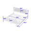 Base de lit plateforme en bois avec tête de lit en rotin-1365344128-1365344130