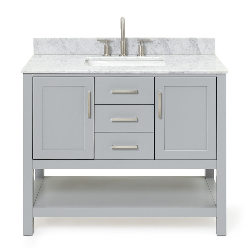 Bayhill 43'' W Single Vanity, Gray