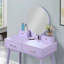 Ensemble de coiffeuse et tabouret Liannon