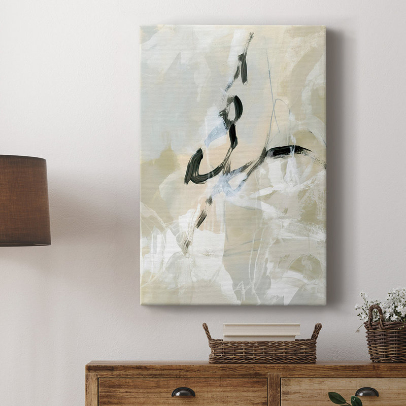 Scribble Veil I - galerie sur mesure, H 18 po x l 12 po