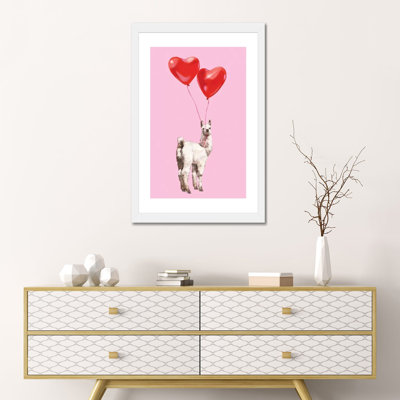 " Llama And The Love Balloons " by Big Nose Work