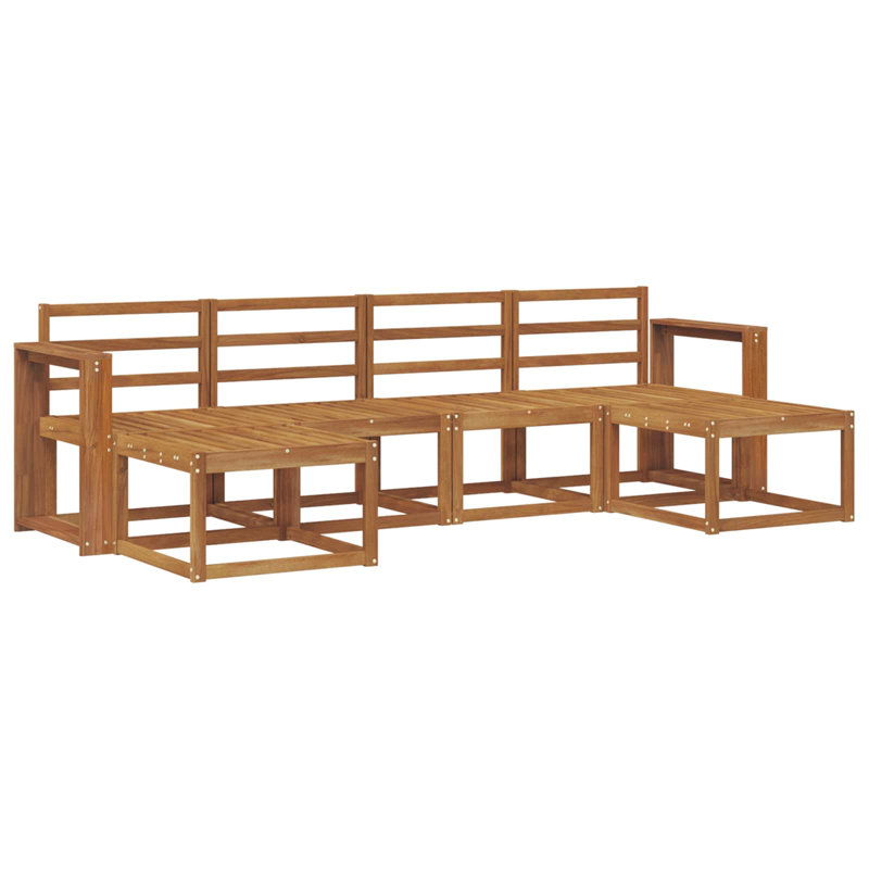 257cm Wide Patio Sectional Set