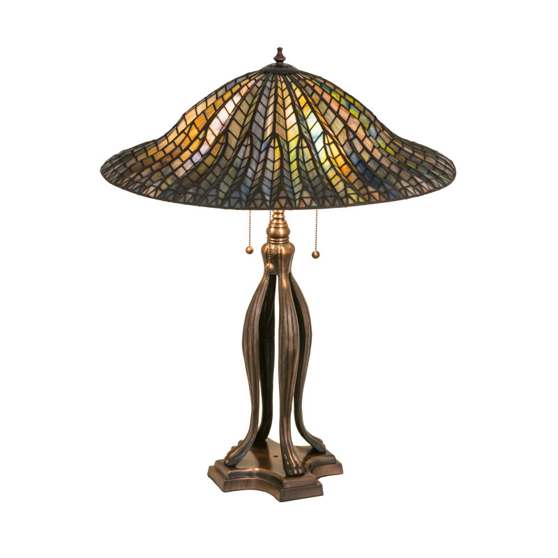 Lampe de table 30 "Diane Lotus Leaf