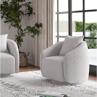 Fauteuil d'appoint pivotant