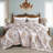 Down Alternative Patterned Comforter Set with Paisley Print-113876943