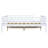 Full Size Daybed With 2 Drawers - Wood, White, Space Saving Bed In White Two Solid Efficient