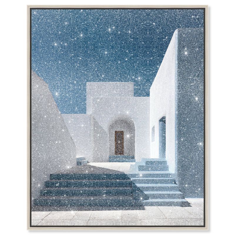 Monolithic Archway Print by Oliver Gal, 25"H x 21"W, Silver Floater Frame