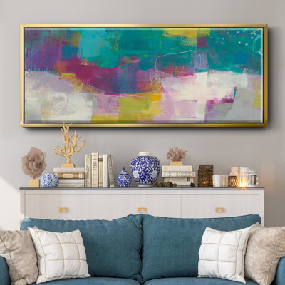 Loop I- Framed Canvas