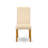 Dining Set Contains a Dinner Table and Linen Fabric Padded Chairs-124875847-123719598-123719600