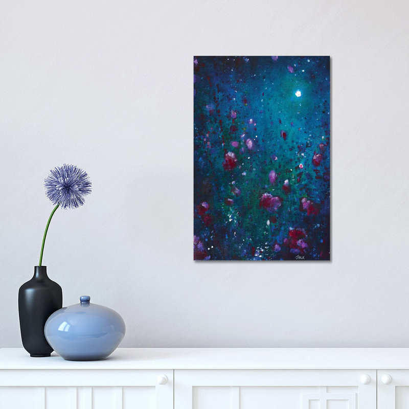 Félin affectueux par Kim Haskins-impression d’art graphique, H 18 po x l 12 po x 1,5 po, Toile tendue, Pas de tapis