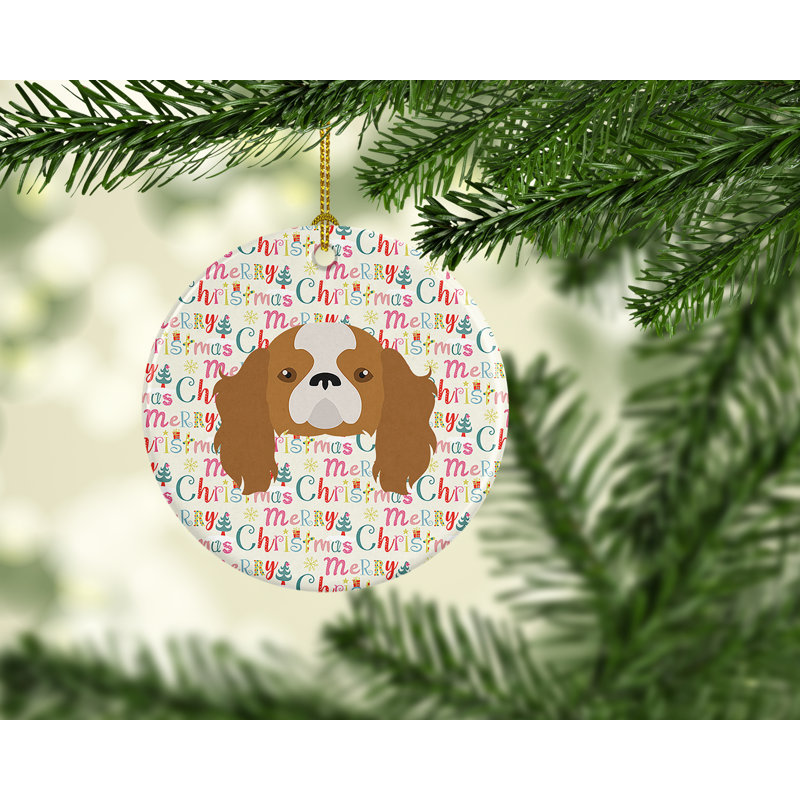 Ornement suspendu Blenheim Cavalier King Charles Spaniel
