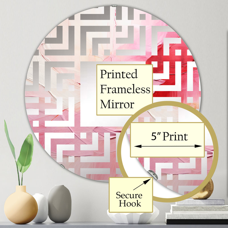 Diavione Circle Mirror, 23.6" x 23.6"