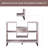 Gabreilla Geometrical White Oak Standard Rectangle Console Table with Storage