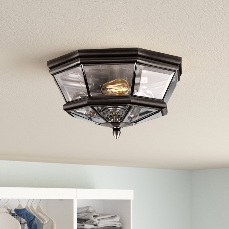 Ateeq Flush Mount, Medici Bronze