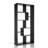 Winou 71''H 8-shelf Geometric Display Bookcase-401831487