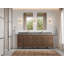 Meuble-lavabo double 84 po avec plateau en quartz Atlanta-101602232