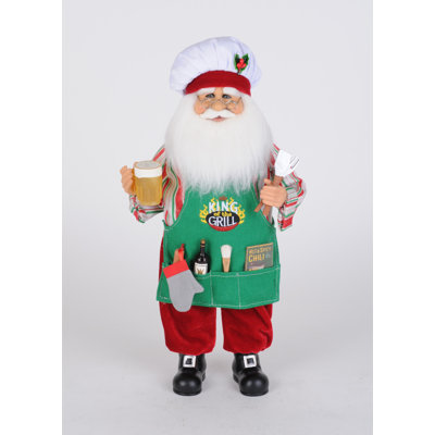 King of the Grill Santa