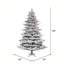 Kiana Flocked Pine Full Artificial Christmas Tree-1267437024