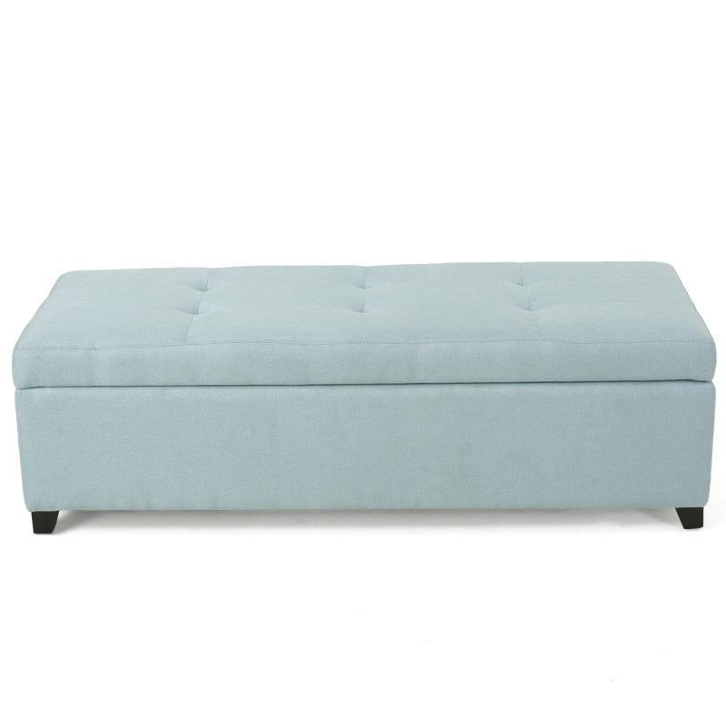 Tissu bleu avec compartiment de rangement fonctionnel - convient au salon, au bureau et à la chambre à coucher