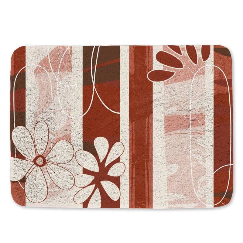 Laquinton Microfiber / Microsuede Bath Mat, Single - 24" L x 17" W