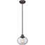 Luminaire suspendu sphérique 1 lumière Spofford-1264860733