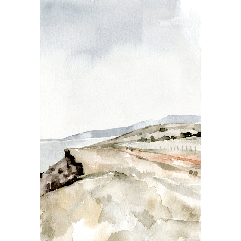 Westport I by Emma Caroline - Wrapped Canvas Painting, 46cm H x 30cm W x 3.8cm D