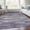 Tapis mauve de qualité supérieure lavable à la machine Prisco
