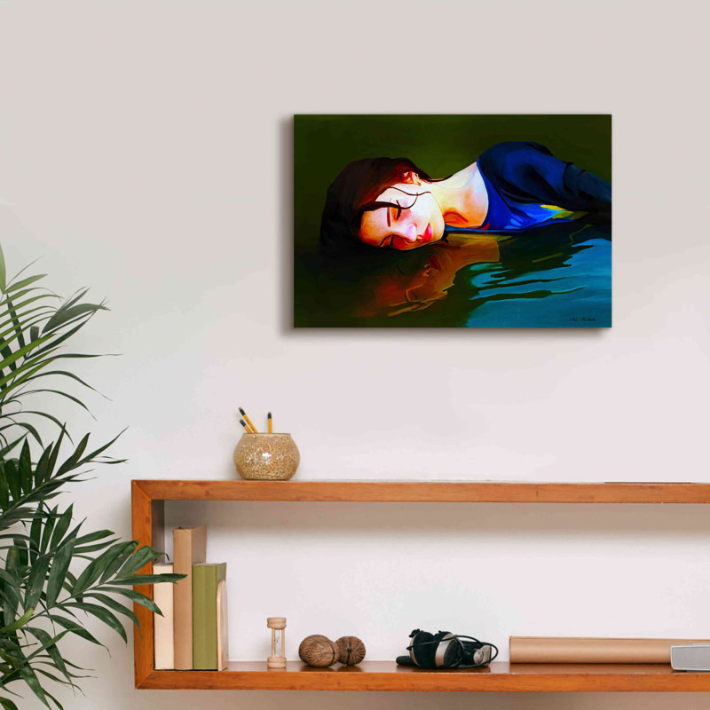 «SelfReflection» par Ata Alishahi, H 12 po x l 18 po x P 0,75 po