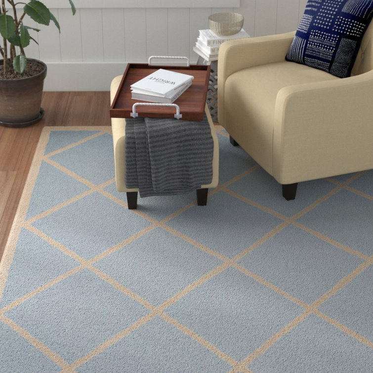 Sanyla Hand Tufted Wool Geometric Rug