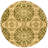 Eaton Wyndham Hand Tufted Wool/Viscose Geometric Rug in Beige/Green-30033417