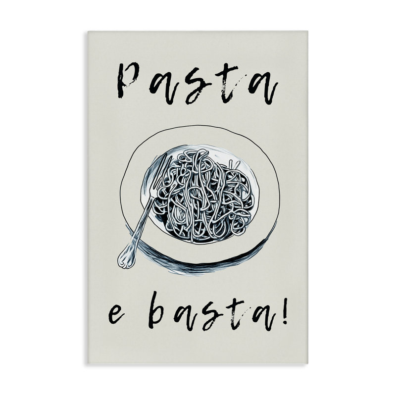 «Pasta e Basta Meal Canvas», conception par Andreas Magnusson, H 30 po x l 20 po