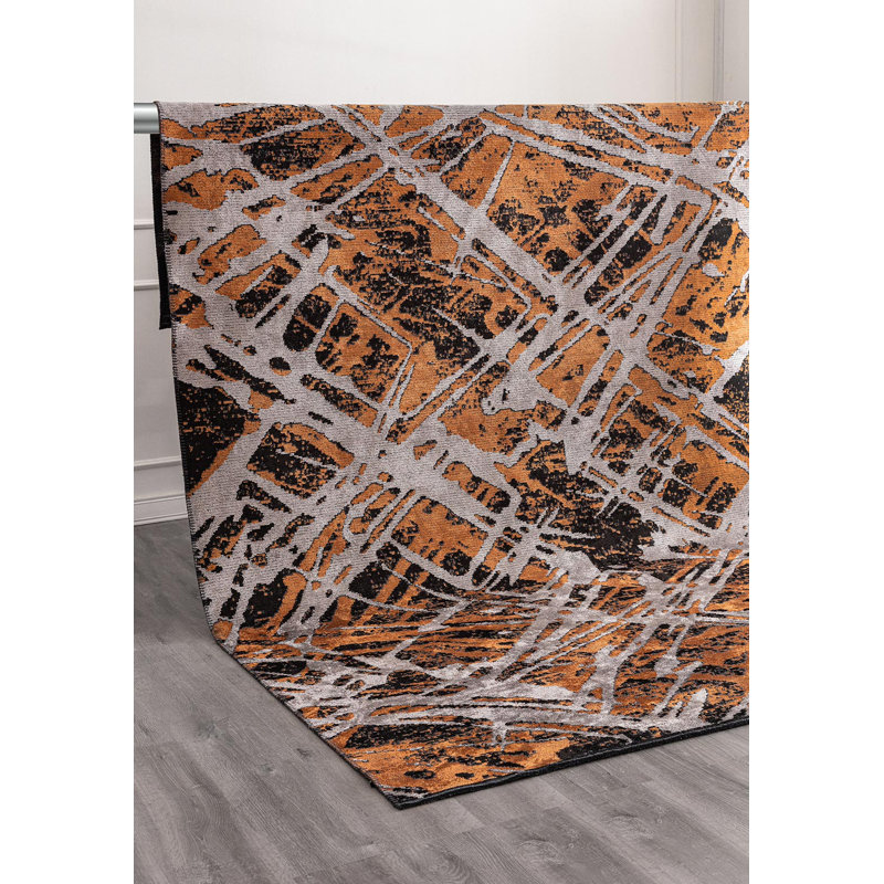 Toile organique moderne, Rectangle 9 pi x 12 pi