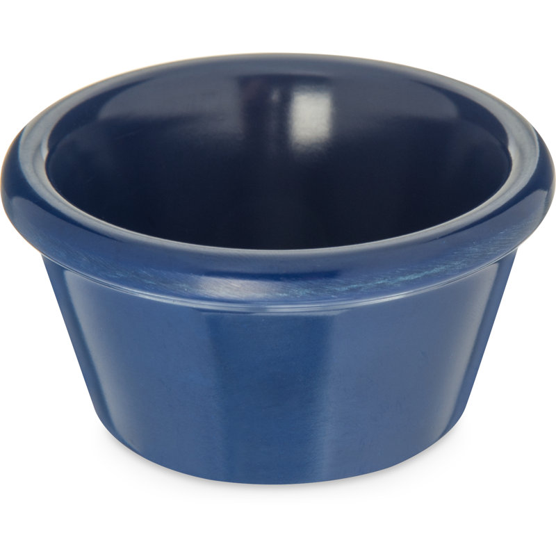 Mélamine, sauce lisse Ramequin, 2 oz, Bleu