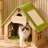 3 Tiers Cat Tree with Condons,Perch,Scratching Posts