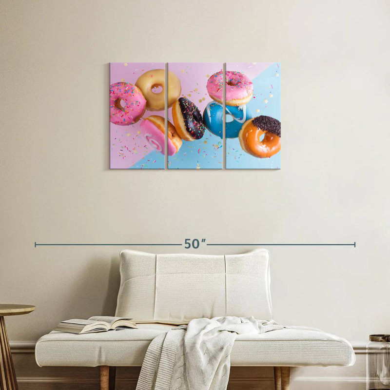 Yarlin Doughnut Party, 20" H x 33" W