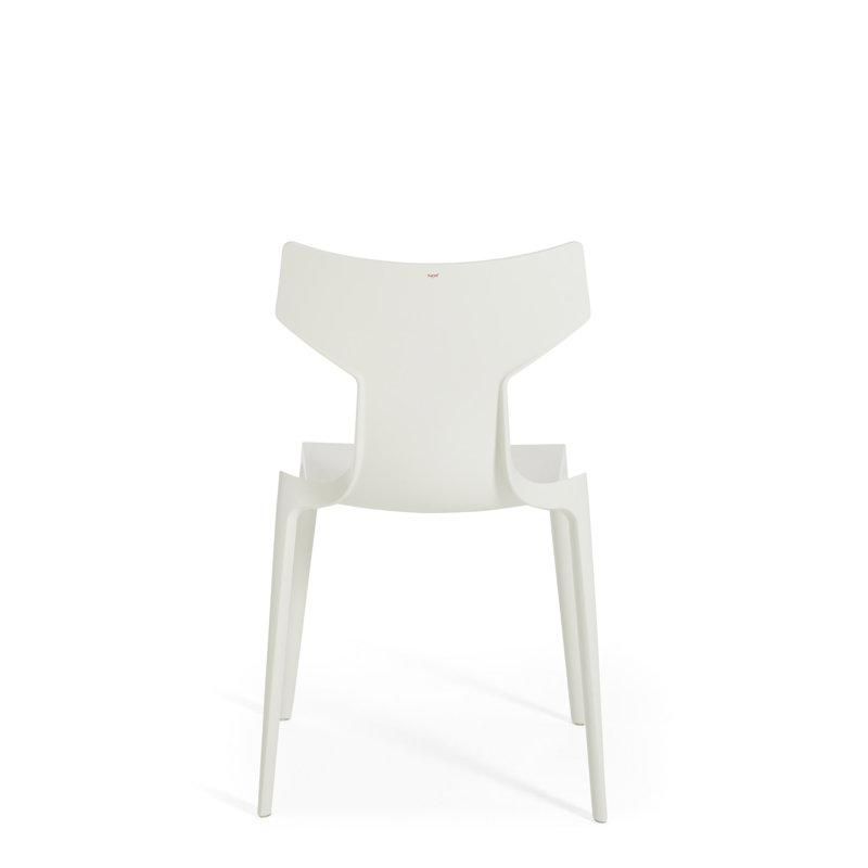 Re-Chair Outdoor Dining Side Chair, White