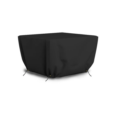 Heavy Duty Multipurpose Outdoor Square Fire Pit Cover, Durable & UV Resistant Patio Waterproof Cover -  Arlmont & Co., 857E975BCB1948F19E30F848980D8E1E