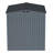 Elite Steel Storage Shed, 6X6, Anthracite-67124310