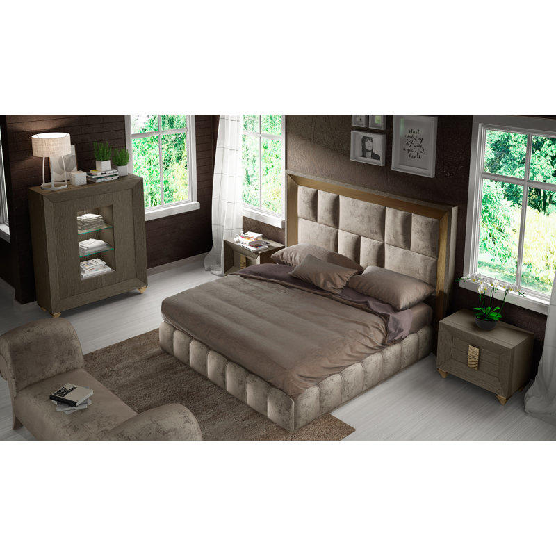 Annalya Upholstered Standard Bed, Queen