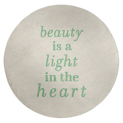 Quotes Chenille Indoor Rug