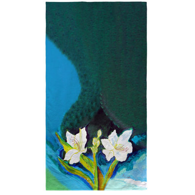 Serviette de plage Venerdi Lilies