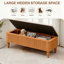 Banc de rangement multifonctionnel 50,8 po-1585724031