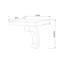Glencoe T-Shaped Plastic / Acrylic Floating Shelf-283326468