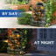 Fontaine cascade de jardin à 7 niveaux avec lumières, décoration intérieure fontaine