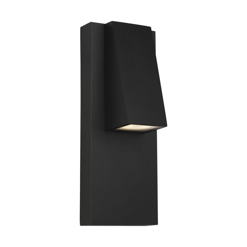 Peak LED Outdoor Flush Mount, Black